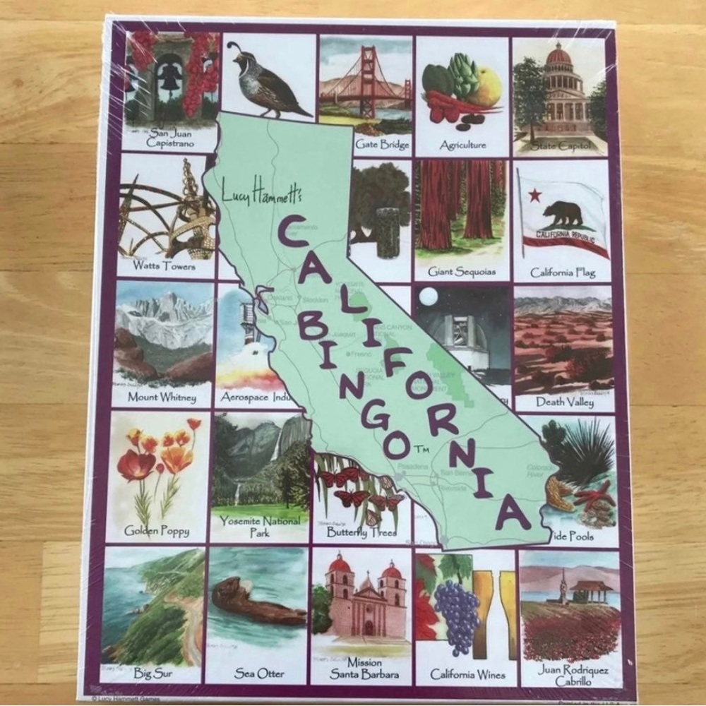 California Bingo Game still in shrink wrap